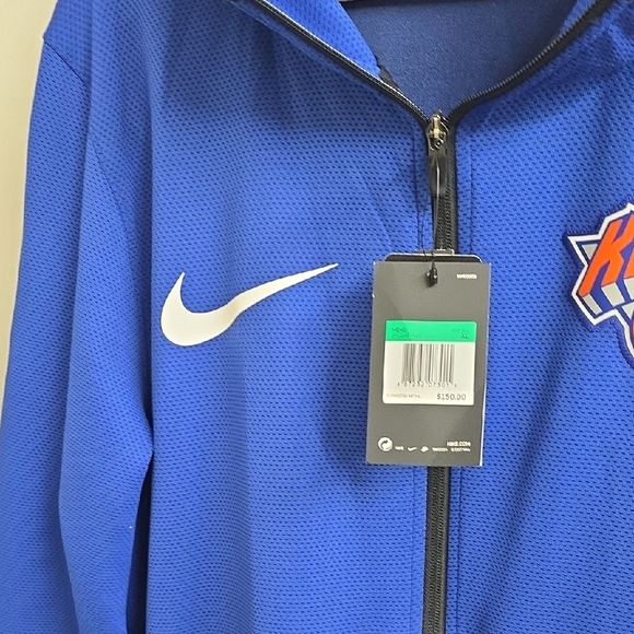 Nike Blue Knicks Performance Jacket - Picture 4 of 8